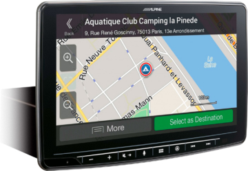 Alpine Halo9 Navi Multimedia Navigationssystem für Wohnmobil und Truck 9 Zoll - Navigationsgeräte