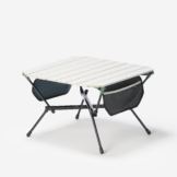 Campingtisch niedrig 500 kompakt beige/grün