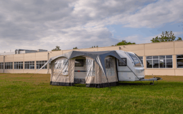 Campooz Homy 300 Vorzelt inkl. Gestänge für Wohnwagen - Teilvorzelte