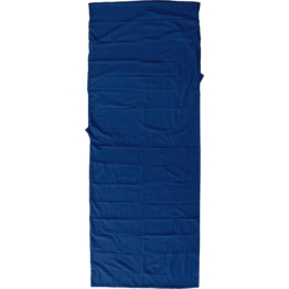 Deckenform Sleeping Liner Poly-Baumwolle royalblau