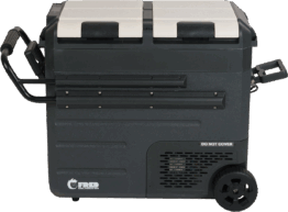 Eurom Big Fred Kompressor Kühlbox  Dual Zone mit Rollen 58 Liter - Kompressor Kühlboxen