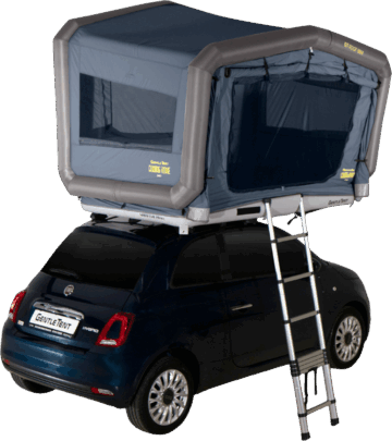 GentleTent Roof Mini blau aufblasbares Dachzelt - Dachzelte