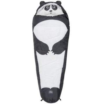 Schlafsack für Kinder Highlander Panda Print 15ºC