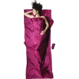 Seidenschlafsack Silk TravelSheet mulberry red