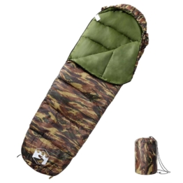 Vidaxl Mummie Schlafsack für Erwachsene – Ideal für 3 Jahreszeiten